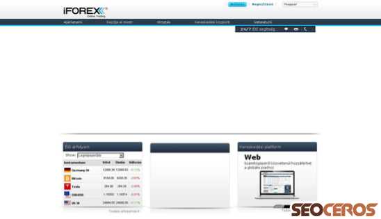 iforex.hu desktop náhled obrázku
