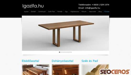 igazifa.hu desktop náhled obrázku