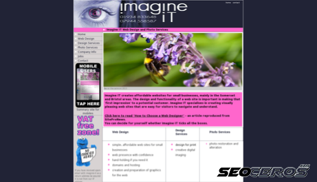 imaginix.co.uk desktop Vista previa