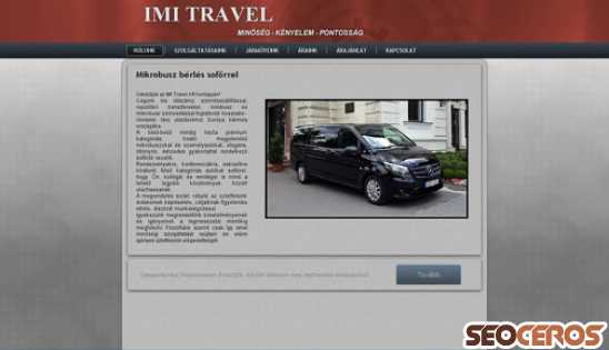 imitravel.hu desktop előnézeti kép
