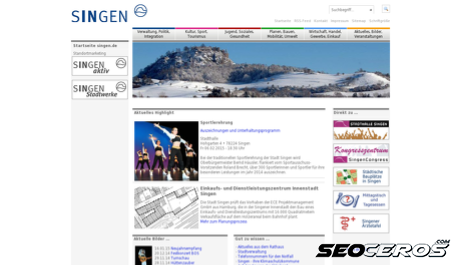 in-singen.de desktop előnézeti kép
