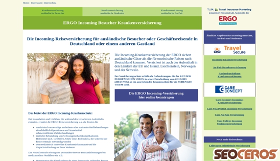 incoming-krankenschutz.de/incoming-besucher-krankenversicherung.html desktop 미리보기