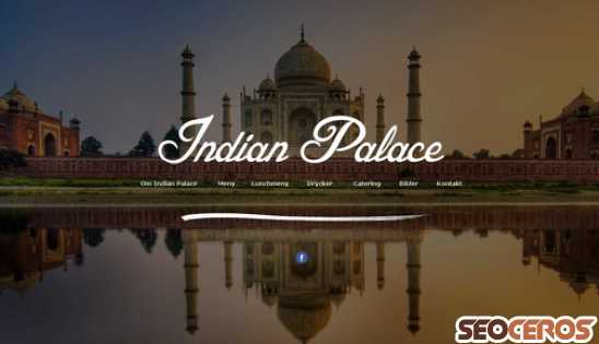 indianpalace.se desktop förhandsvisning