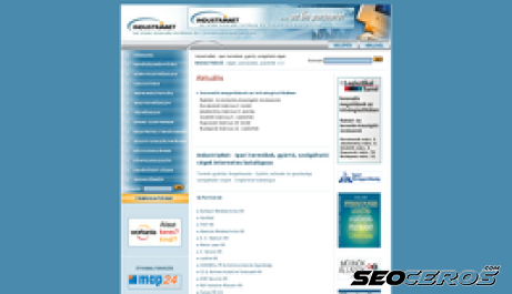 industrianet.hu desktop náhled obrázku