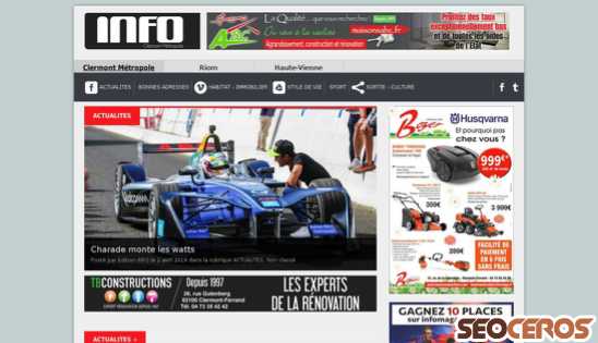 info-mag-annonce.com desktop náhľad obrázku