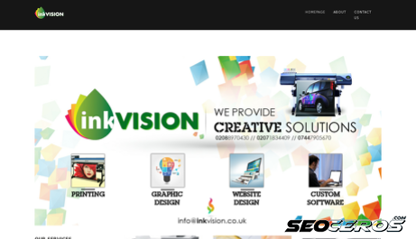 inkvision.co.uk desktop previzualizare