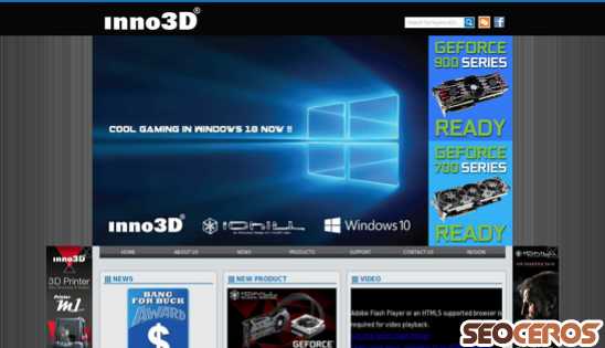 inno3d.com desktop Vorschau