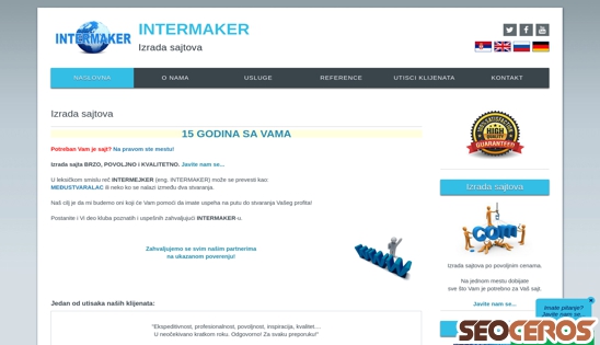 intermaker.net desktop Vorschau