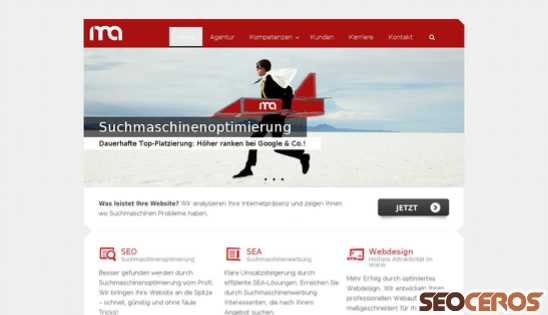 internet-marketing-agentur.com desktop Vorschau