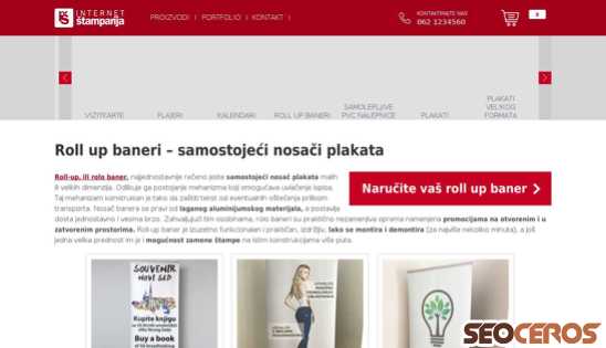 internetstamparija.rs/roll-up-baneri-samostojeci-nosaci-plakata desktop prikaz slike