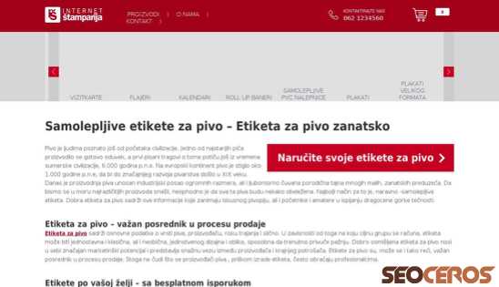 internetstamparija.rs/samolepljive-etikete-za-pivo desktop előnézeti kép