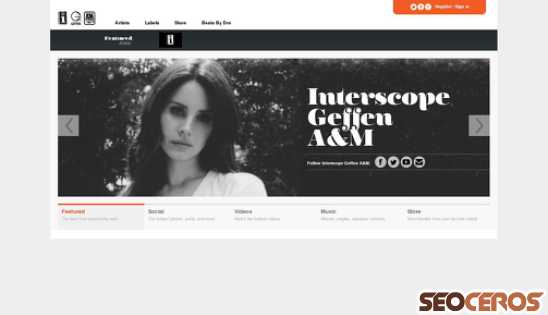 interscope.com desktop náhled obrázku