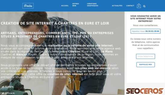 iperche.fr/creation-de-site-internet-a-chartres-28 desktop előnézeti kép