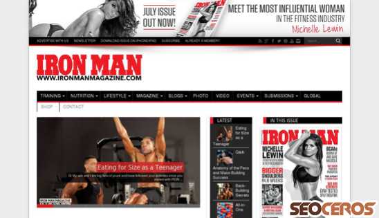 ironmanmagazine.com desktop obraz podglądowy