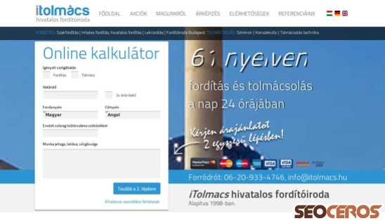 itolmacs.hu desktop náhľad obrázku