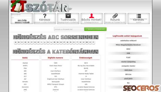 itszotar.hu desktop náhľad obrázku