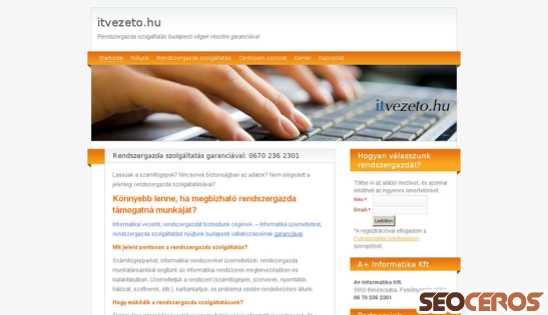 itvezeto.hu desktop náhľad obrázku