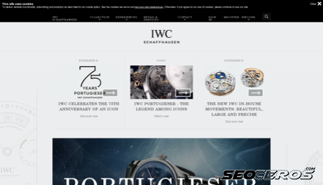 iwc.com desktop obraz podglądowy