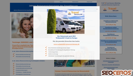 jahres-reiseversicherungen.de desktop náhľad obrázku