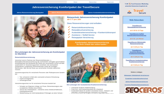 jahres-reiseversicherungen.de/jahresversicherung-komfortpaket.html desktop náhľad obrázku