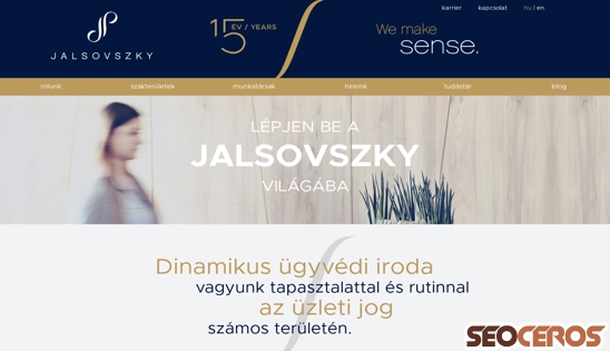 jalsovszky.hu desktop preview