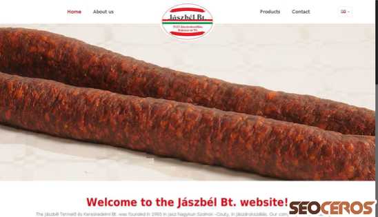 jaszbel.hu desktop náhľad obrázku