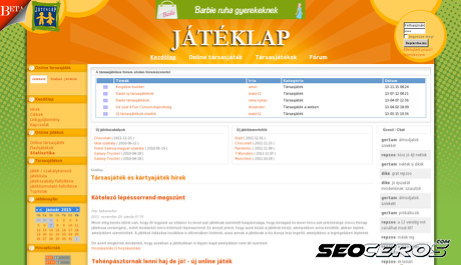 jateklap.hu desktop előnézeti kép
