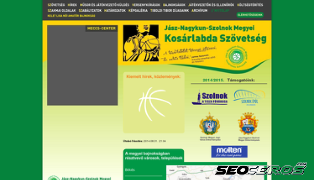 jnksz-basketball.hu desktop náhled obrázku