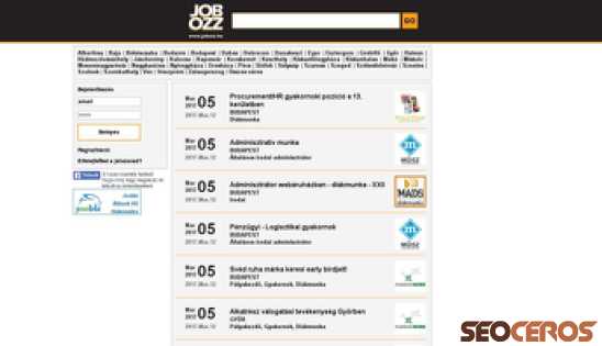 jobozz.hu desktop előnézeti kép