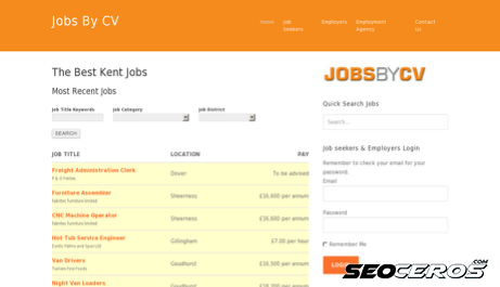 jobsbycv.co.uk desktop preview
