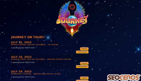 journeymusic.com desktop náhľad obrázku