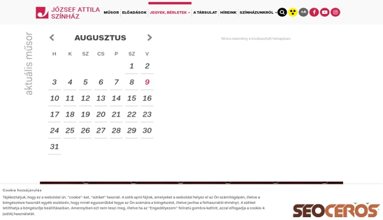 jozsefattilaszinhaz.hu desktop preview