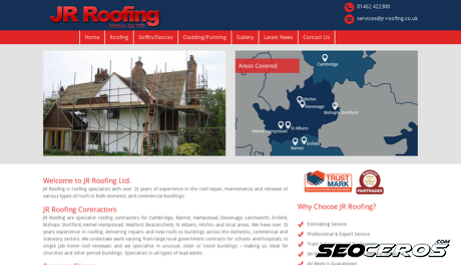 jr-roofing.co.uk desktop előnézeti kép