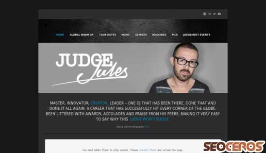 judgejules.net desktop preview