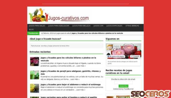 jugos-curativos.com desktop vista previa