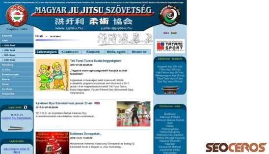 jujitsu.hu desktop náhled obrázku
