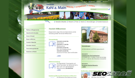 kahl-main.de desktop Vista previa