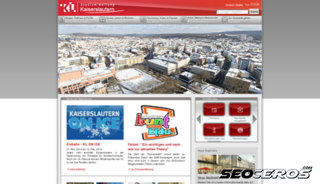kaiserslautern.de desktop náhľad obrázku