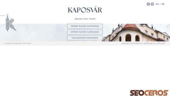 kaposvar.hu desktop preview