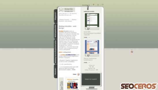 kardosweb.hu desktop előnézeti kép