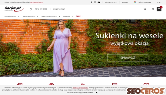 karko.pl desktop prikaz slike