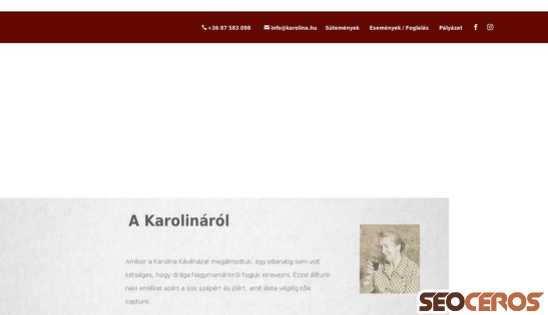 karolina.hu desktop náhľad obrázku