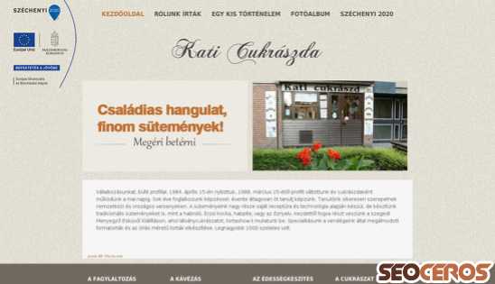 katicukraszda.hu desktop előnézeti kép
