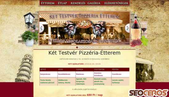 ketteso.hu desktop náhľad obrázku
