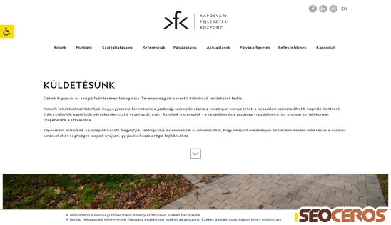 kfkp.hu desktop náhľad obrázku