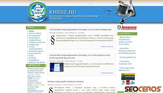 khesz.hu desktop előnézeti kép
