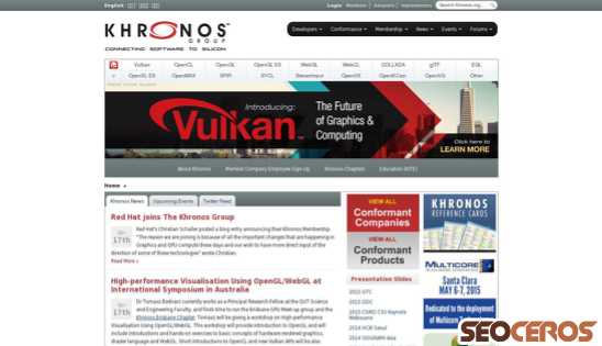 khronos.org desktop náhľad obrázku