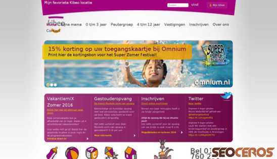 kibeo.nl desktop náhled obrázku