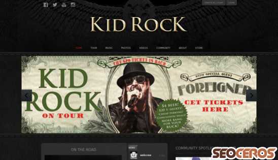 kidrock.com desktop náhled obrázku