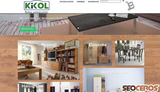 kikol.hu desktop előnézeti kép